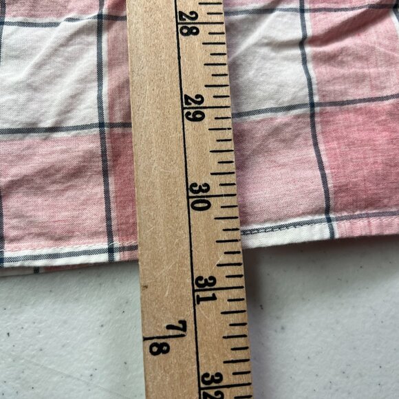 New J.Crew Shirt Mens Large Salmon Plaid Cotton Shirting Special Weaving Yarns - Picture 10 of 10